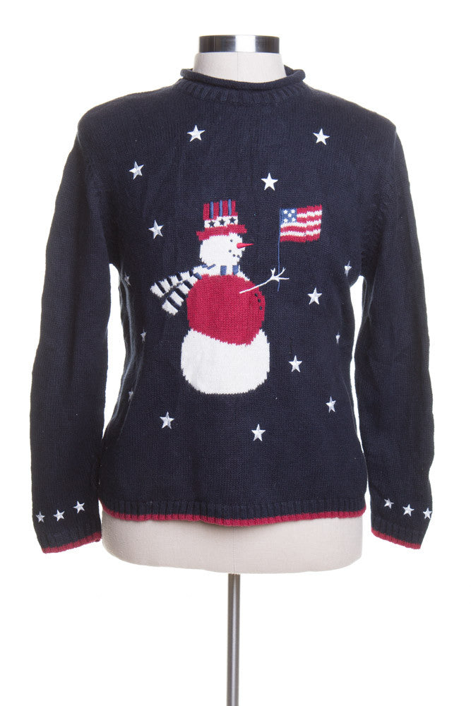 Blue Ugly Christmas Pullover 43557