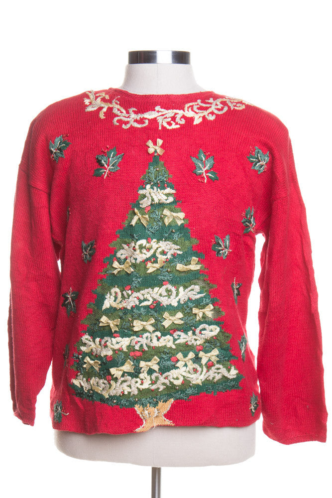 Red Ugly Christmas Pullover 43840
