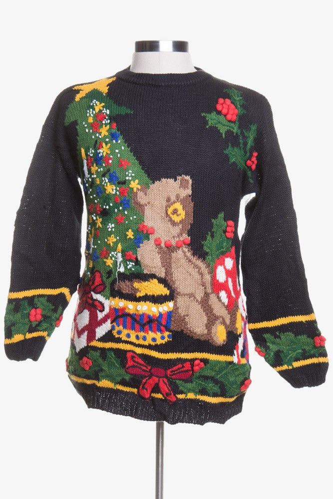 Black Ugly Christmas Pullover 43859