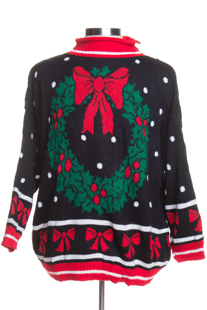 Black Ugly Christmas Pullover 43990