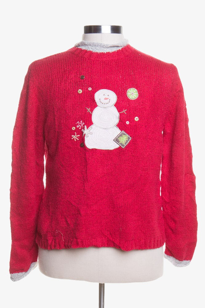 Red Ugly Christmas Pullover 43995