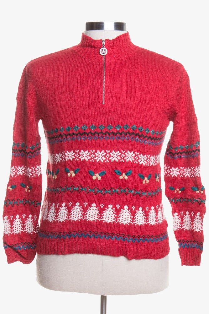 Red Ugly Christmas Pullover 44159