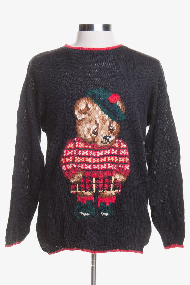 Black Ugly Christmas Pullover 44284