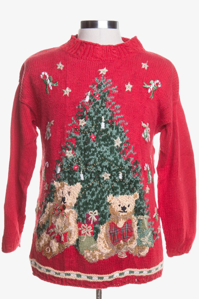 Red Ugly Christmas Pullover 44333