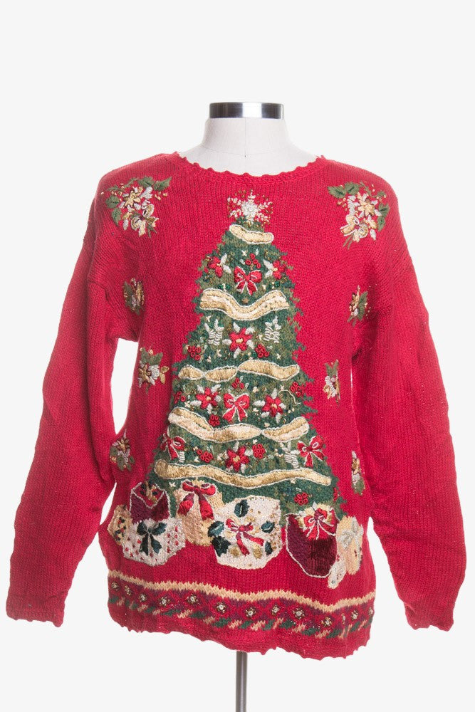 Red Ugly Christmas Pullover 44367
