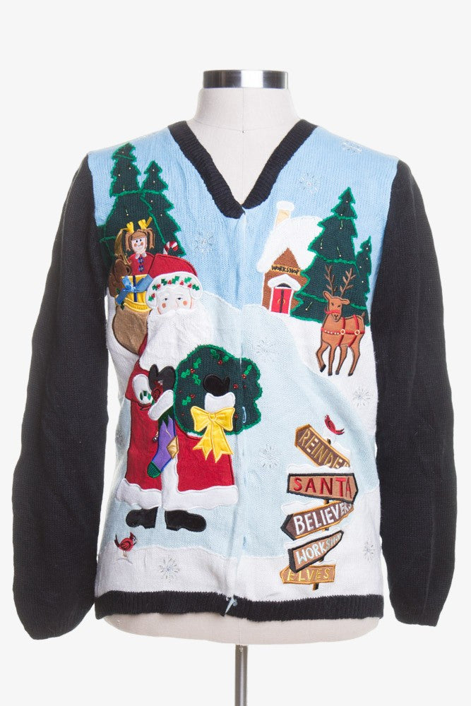 Blue Ugly Christmas Pullover 44390