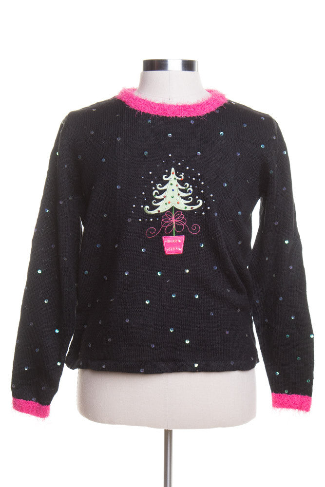 Black Ugly Christmas Pullover 44487