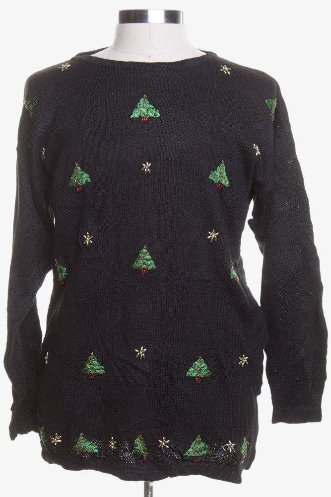 Black Ugly Christmas Pullover 44561
