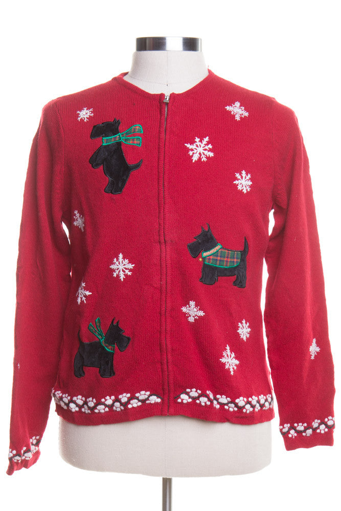 Red Ugly Christmas Cardigan 44713