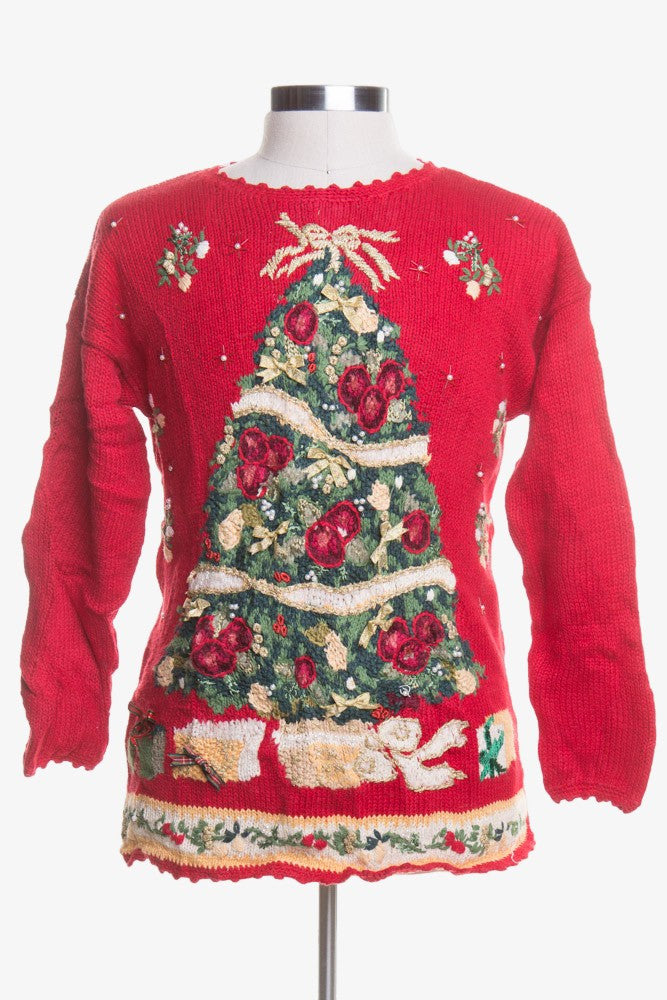 Red Ugly Christmas Pullover 44852