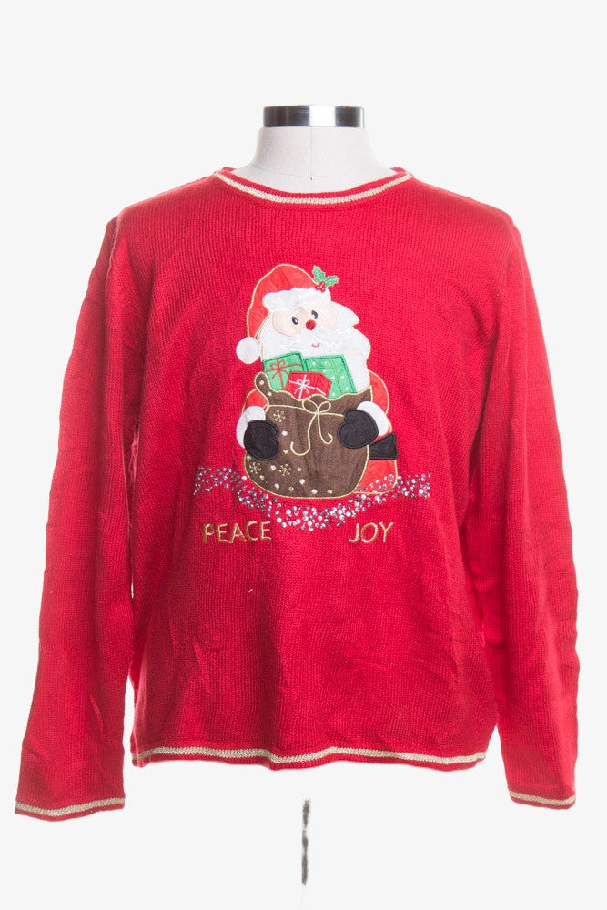 Red Ugly Christmas Pullover 44947