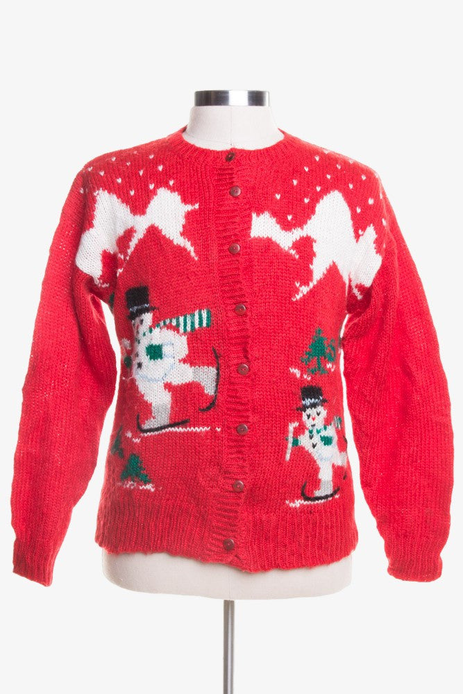 Red Ugly Christmas Cardigan 45466