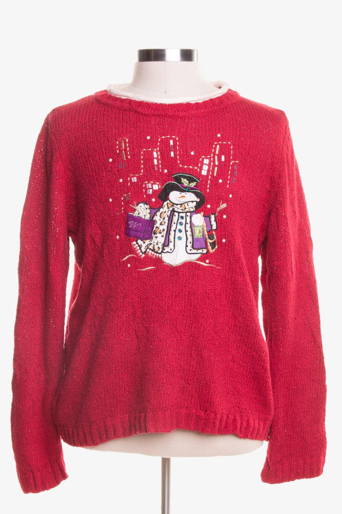 Red Ugly Christmas Pullover 46392