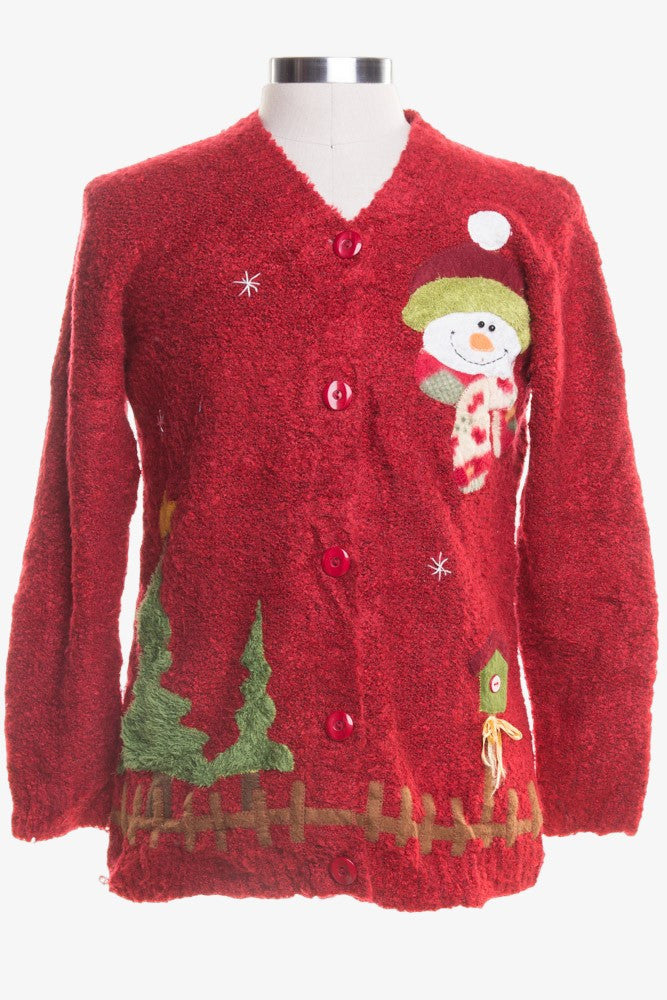 Red Ugly Christmas Cardigan 46886