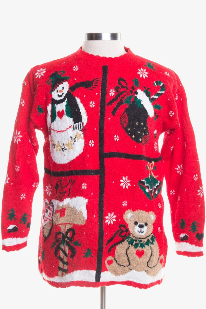 Red Ugly Christmas Pullover 47331