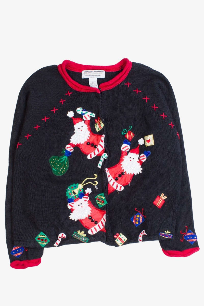 Black Ugly Christmas Cardigan 49864