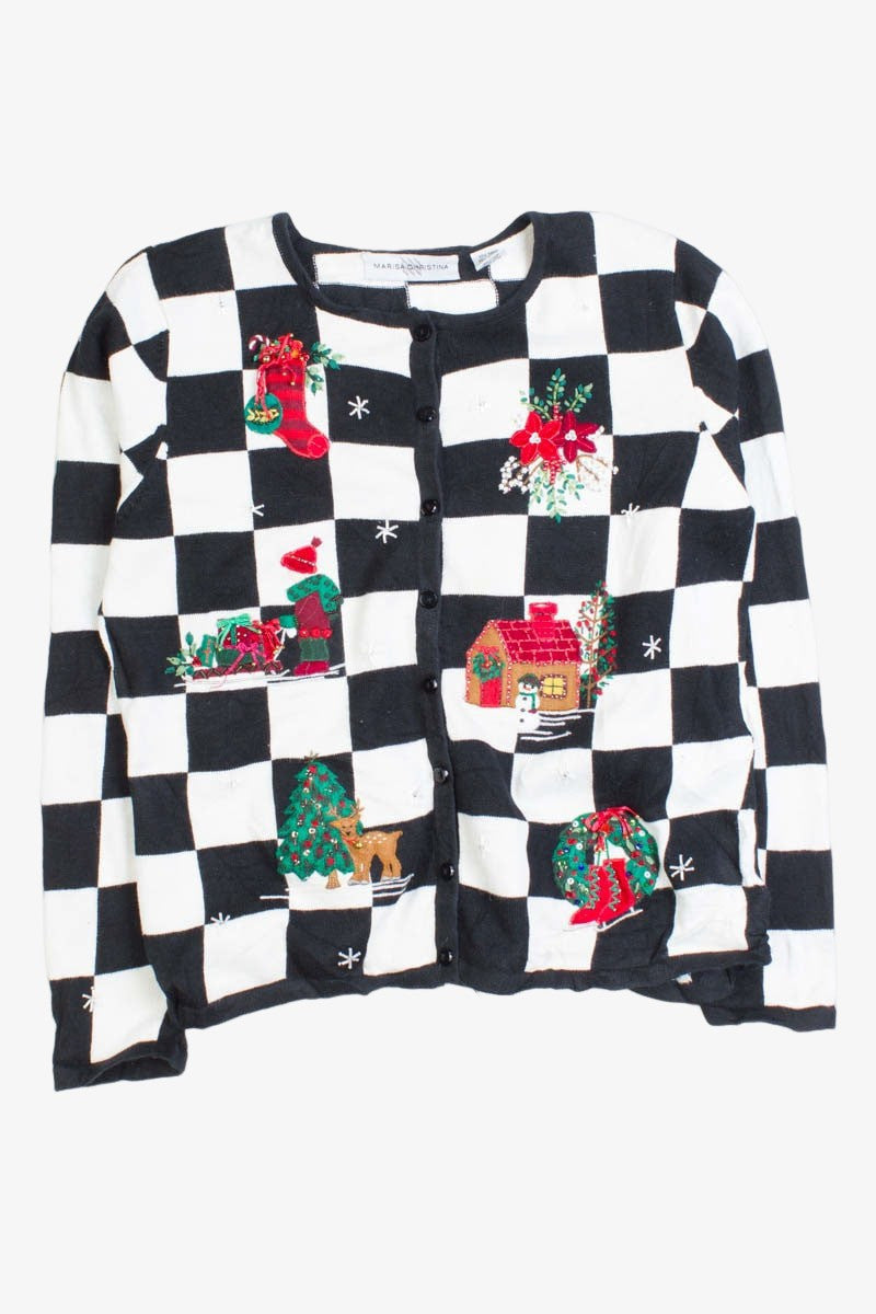 Multicolor Ugly Christmas Cardigan 49881