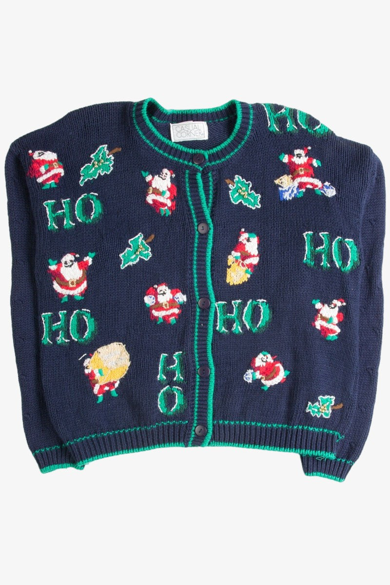 Blue Ugly Christmas Cardigan 50094