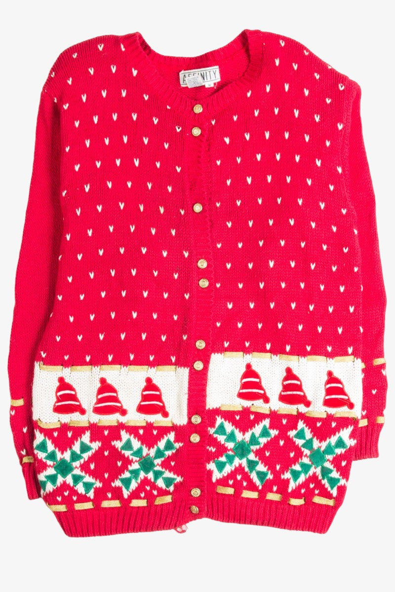 Red Ugly Christmas Cardigan 50096