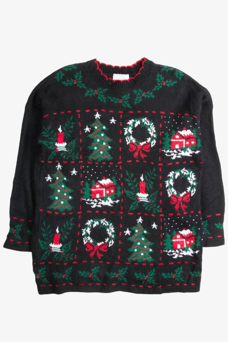 Black Ugly Christmas Pullover 50271