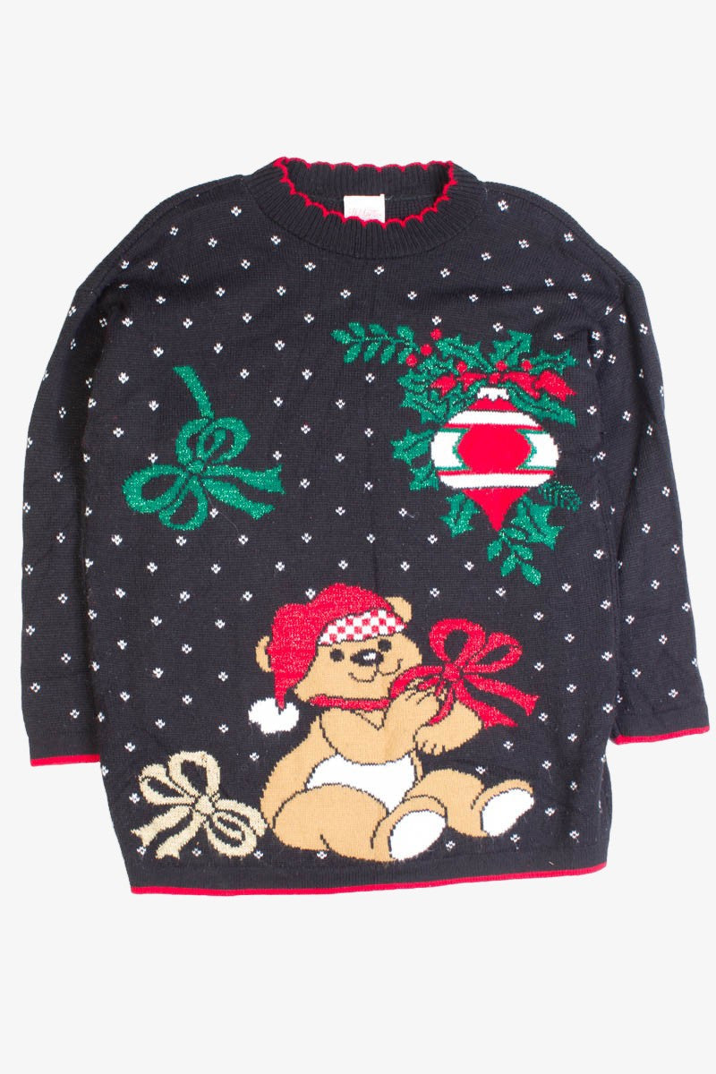 Black Ugly Christmas Pullover 50297