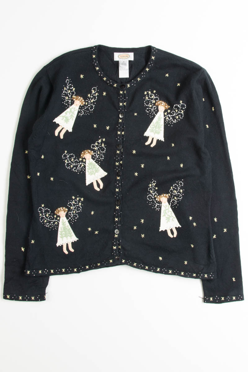 Black Ugly Christmas Cardigan 50393