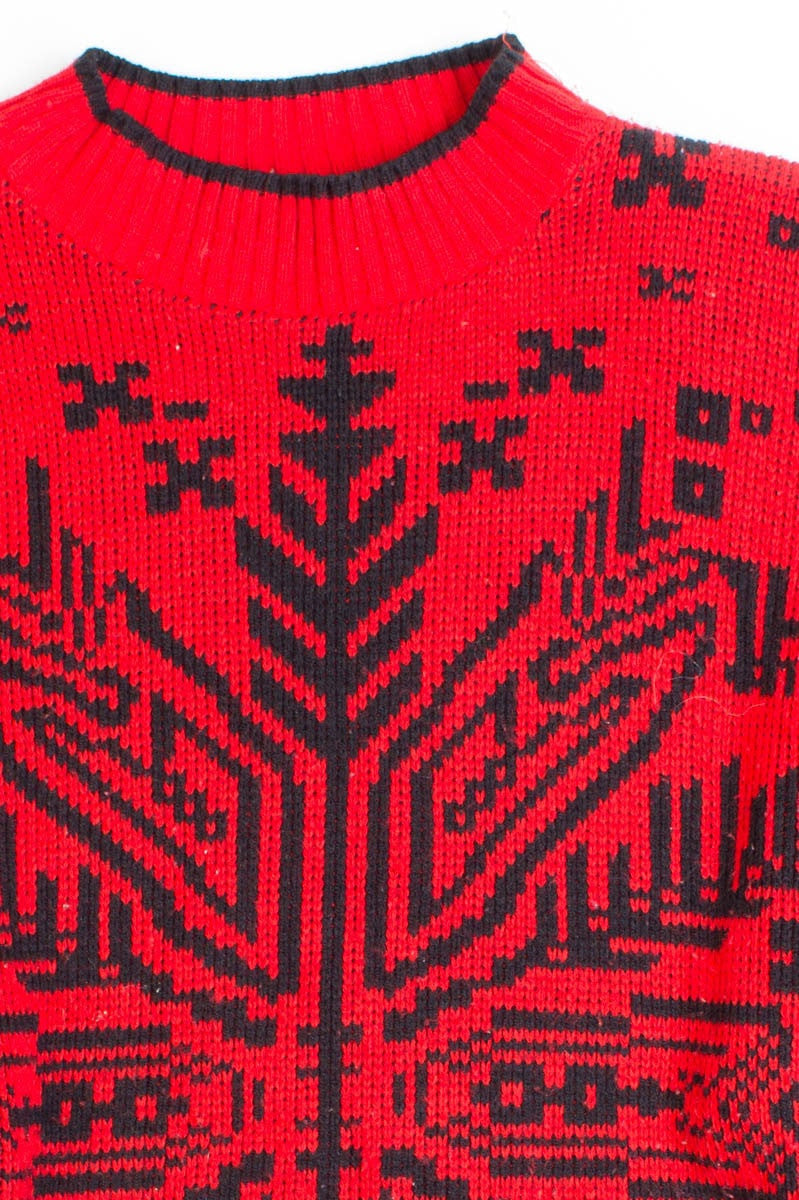 Red Ugly Christmas Pullover 49978