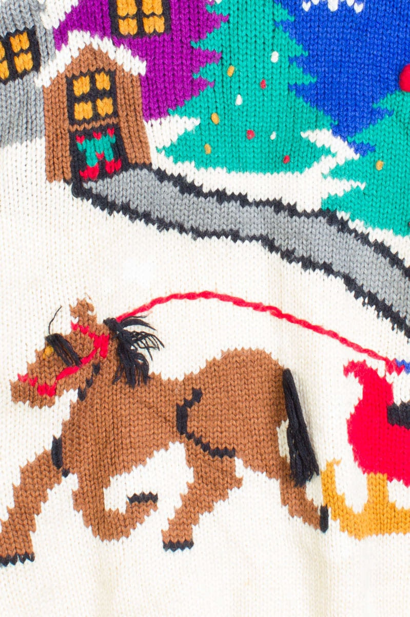 Blue Ugly Christmas Pullover 50069