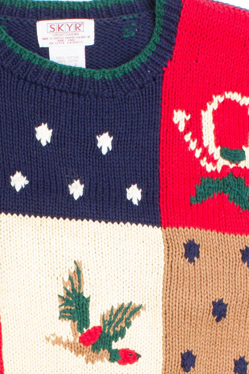 Blue Ugly Christmas Pullover 50149