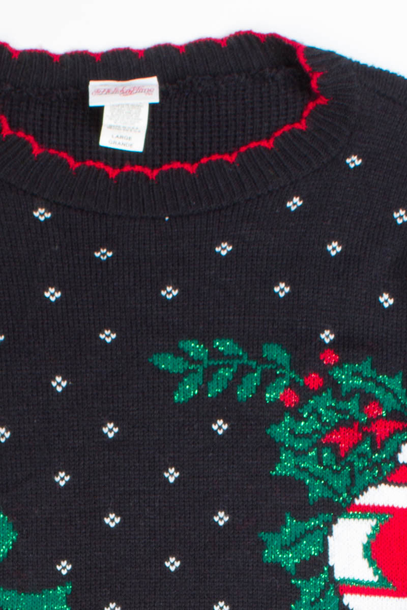 Black Ugly Christmas Pullover 50308