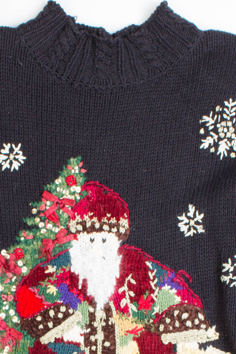 Black Ugly Christmas Pullover 50316