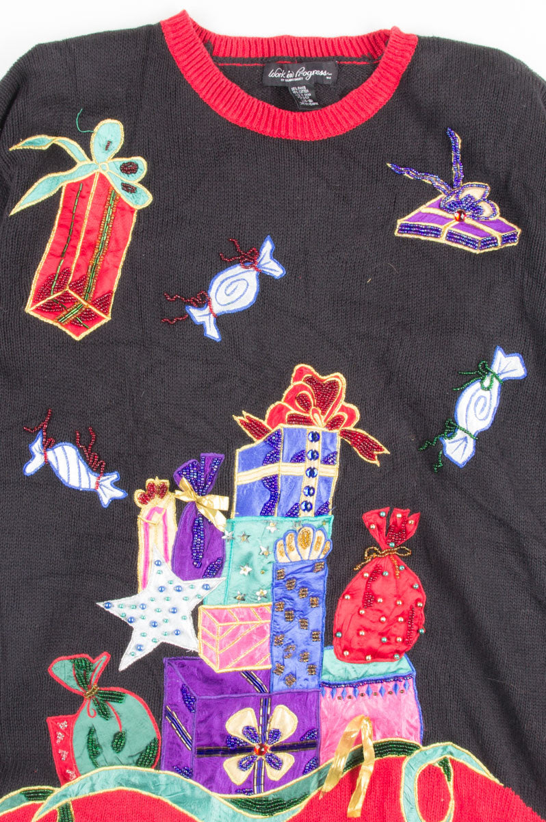Black Ugly Christmas Pullover 50743