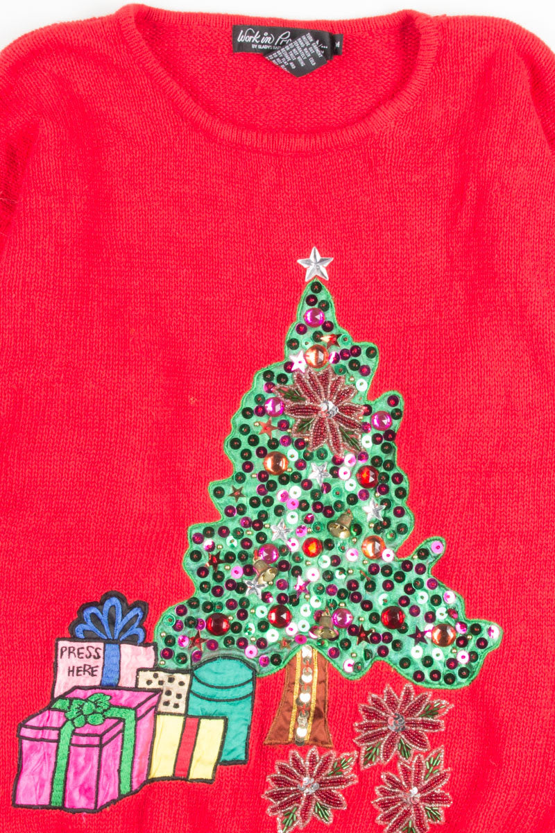 Red Ugly Christmas Pullover 50764