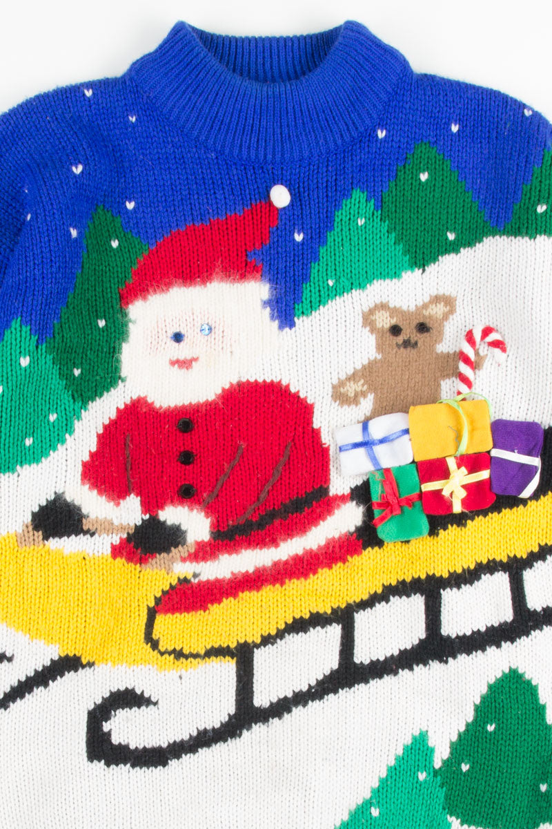 Blue Ugly Christmas Pullover 50781