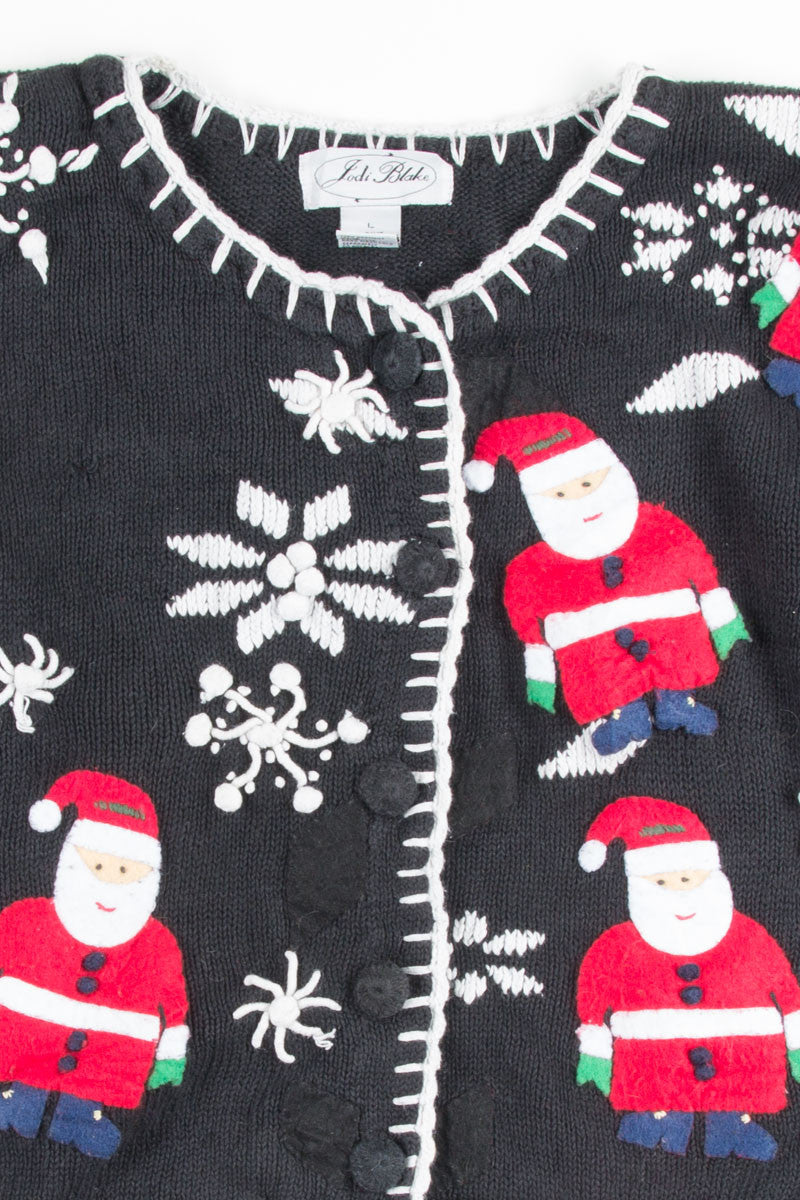 Black Ugly Christmas Cardigan 50801