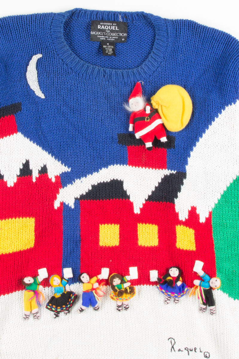 Multicolor Ugly Christmas Pullover 50835