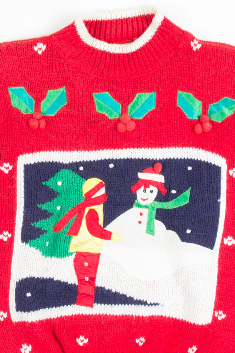 Red Ugly Christmas Pullover 50849