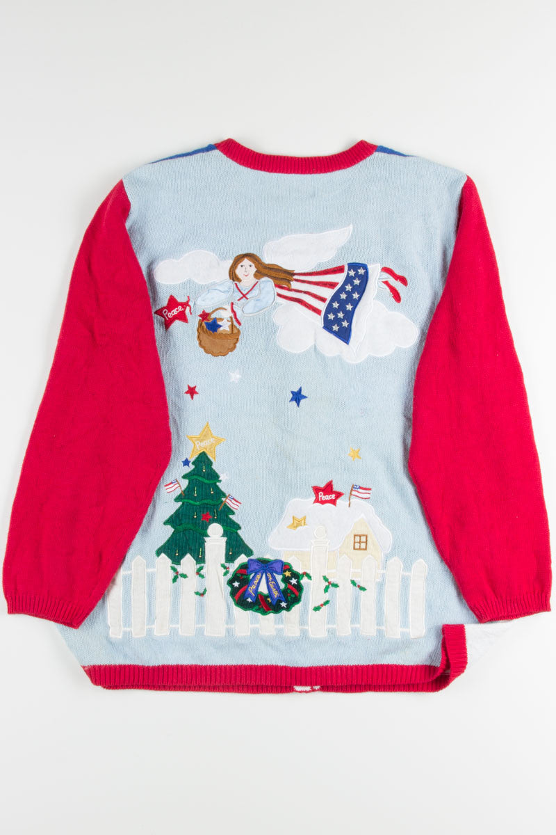 Multicolor Ugly Christmas Cardigan 50888