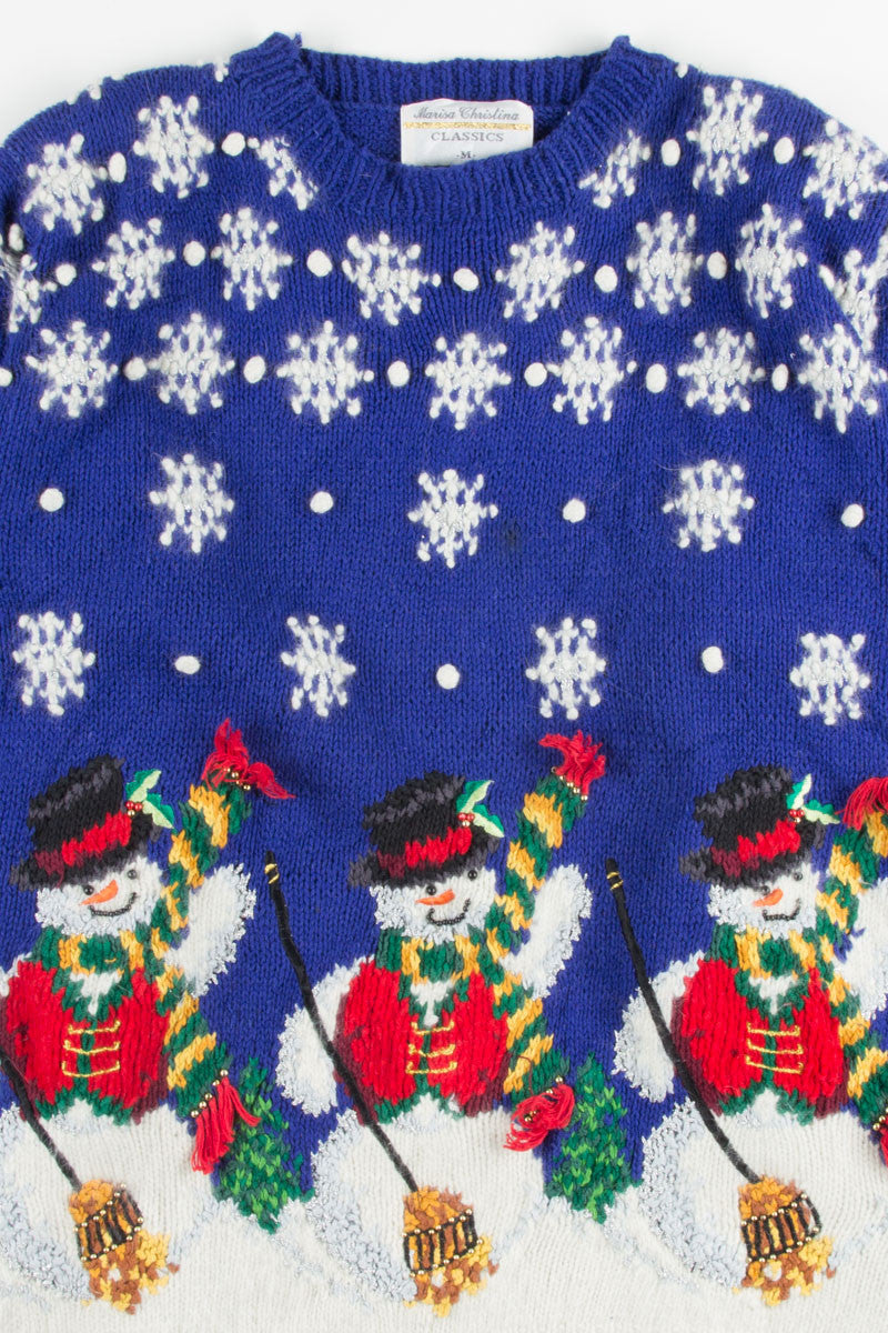 Blue Ugly Christmas Pullover 50984