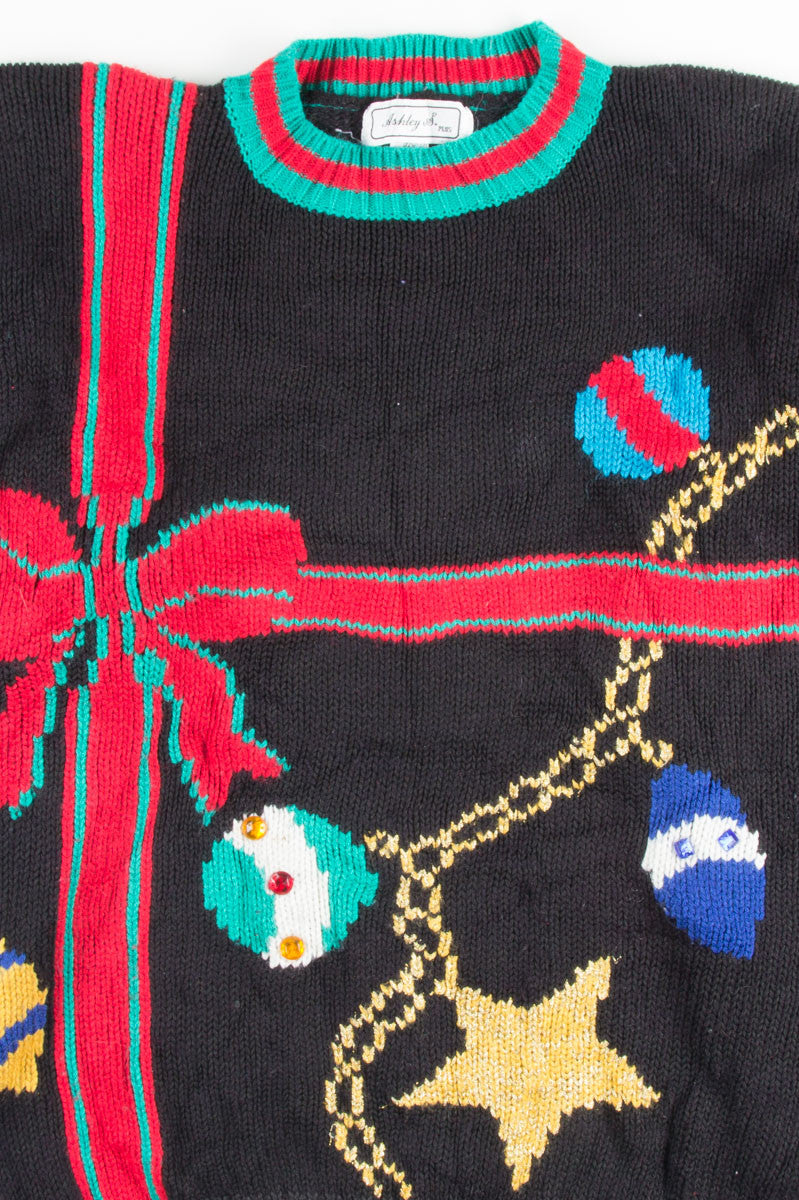 Black Ugly Christmas Pullover 51000