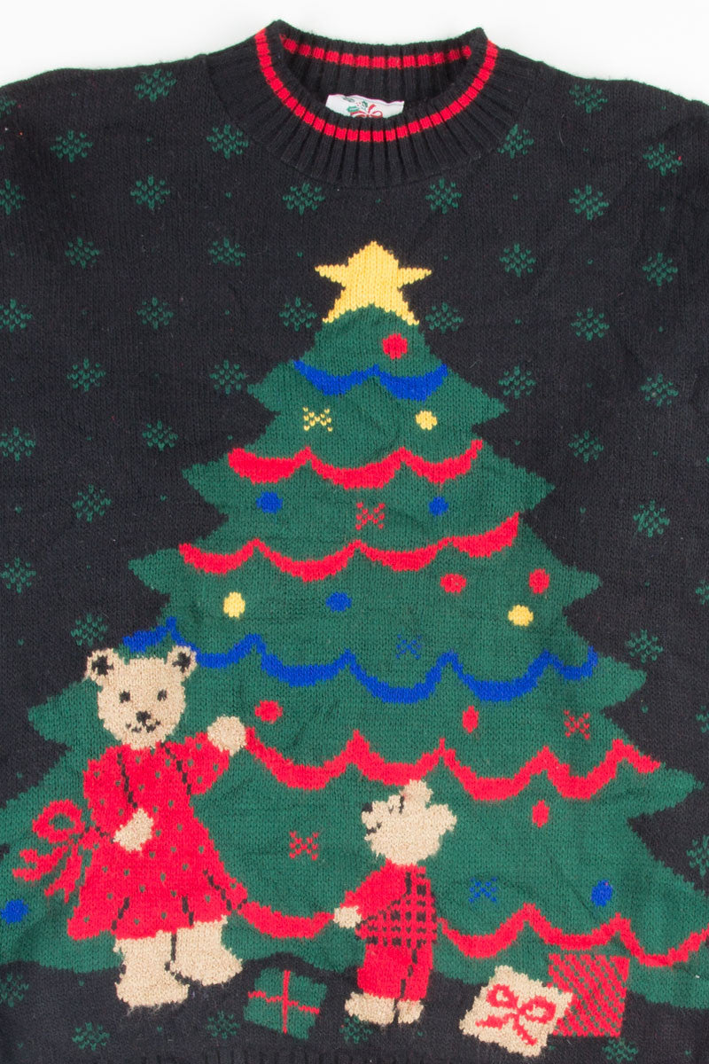 Black Ugly Christmas Pullover 51004