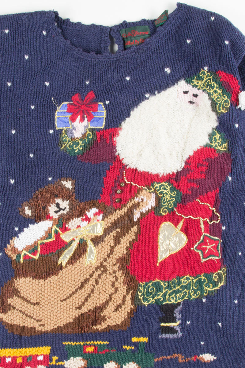 Blue Ugly Christmas Pullover 51146