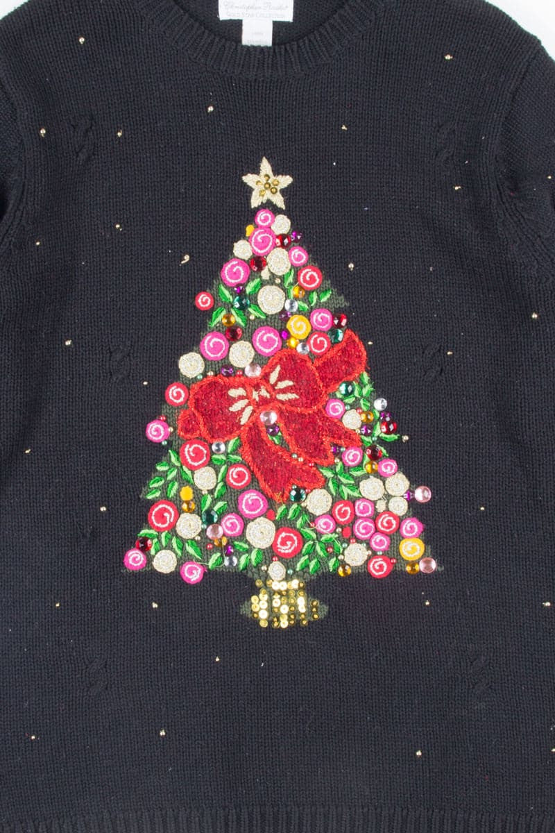 Black Ugly Christmas Pullover 51491