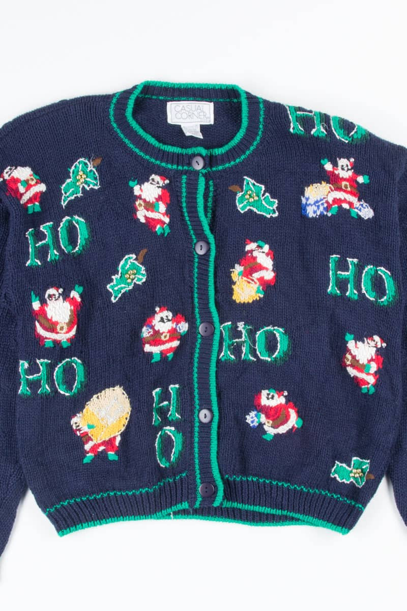 Blue Ugly Christmas Cardigan 51502