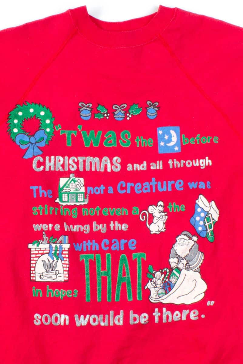 Red Ugly Christmas Sweatshirt 51612