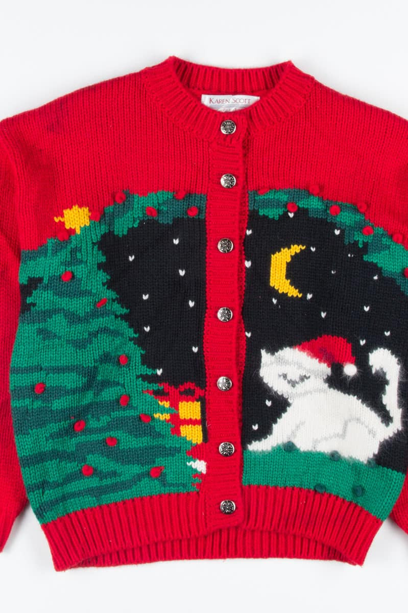 Red Ugly Christmas Cardigan 51724