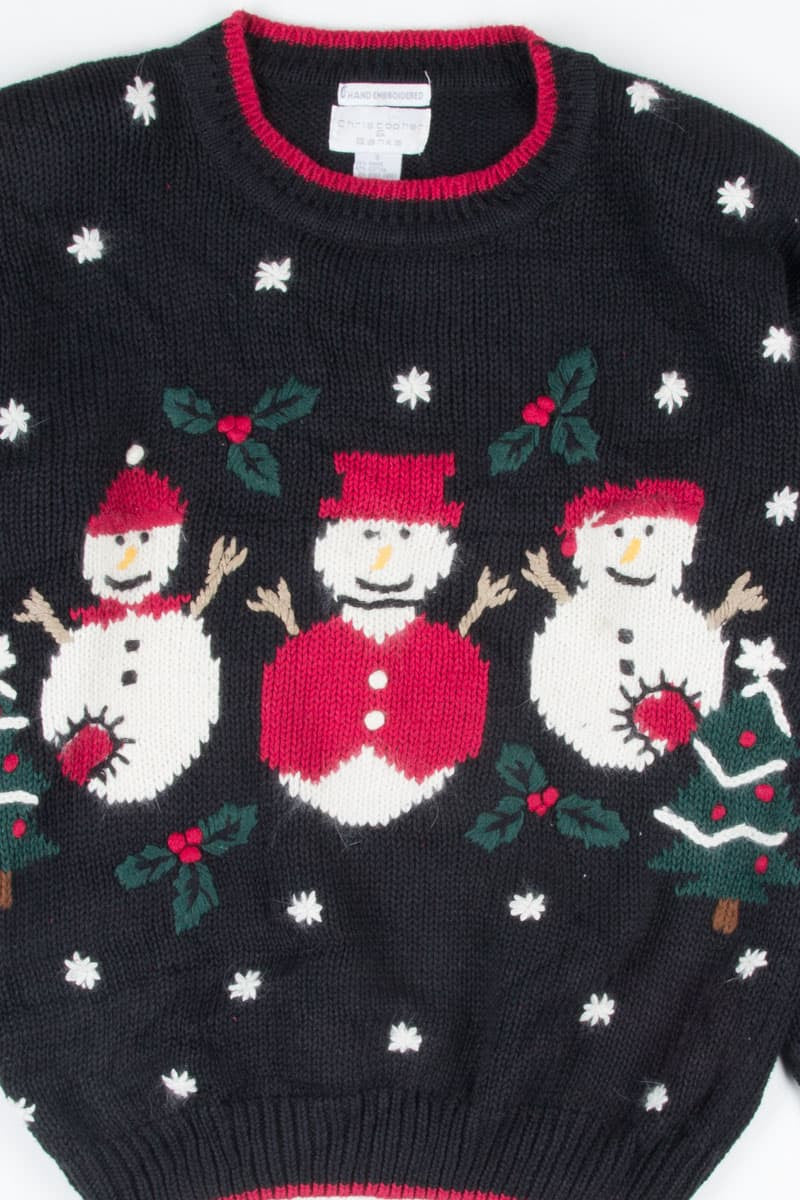 Black Ugly Christmas Pullover 51761