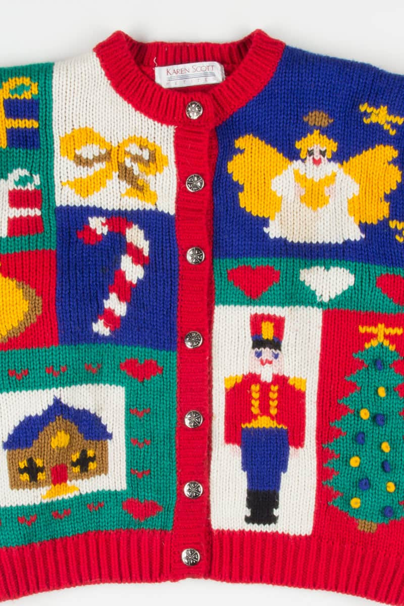 Red Ugly Christmas Cardigan 51776