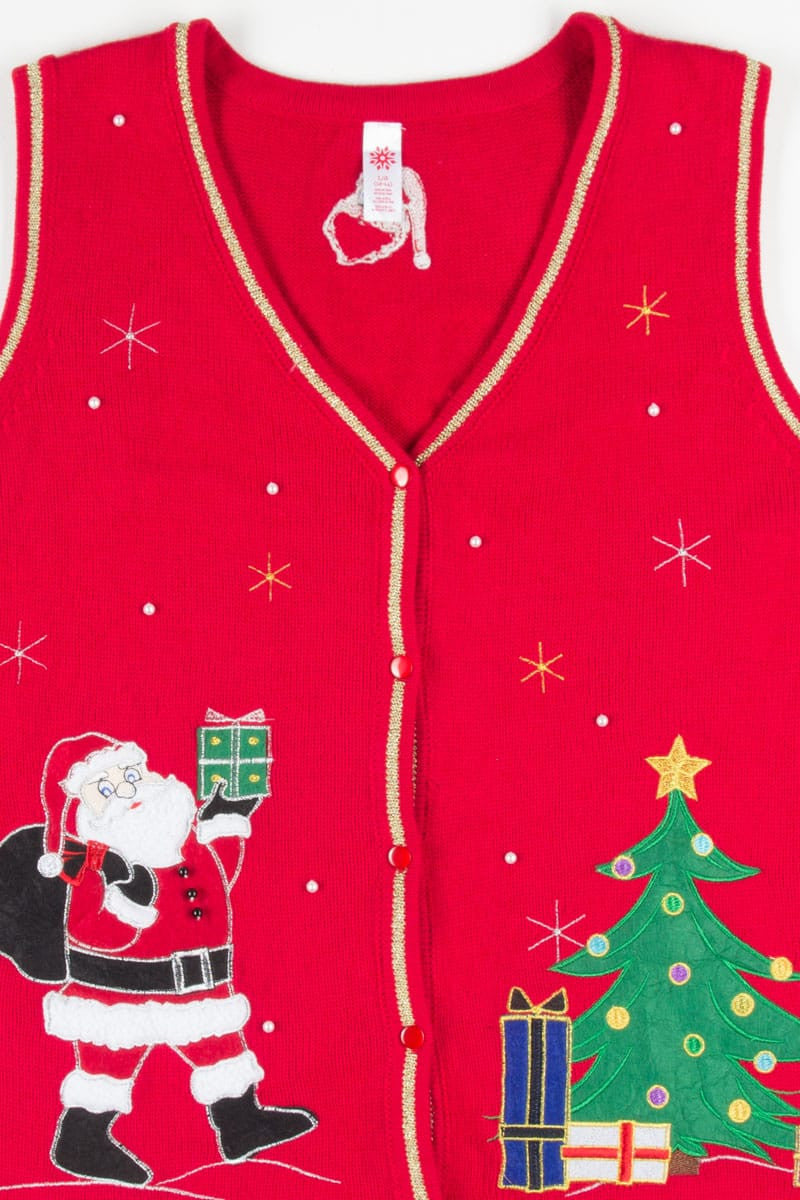 Red Ugly Christmas Vest 52039