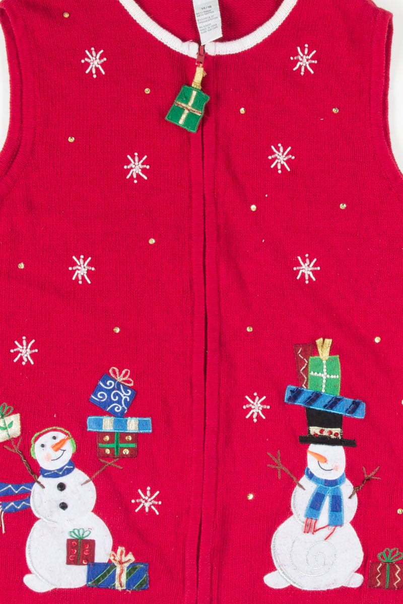Red Ugly Christmas Vest 52103